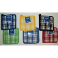 Plaid Pot Holders, 2pk